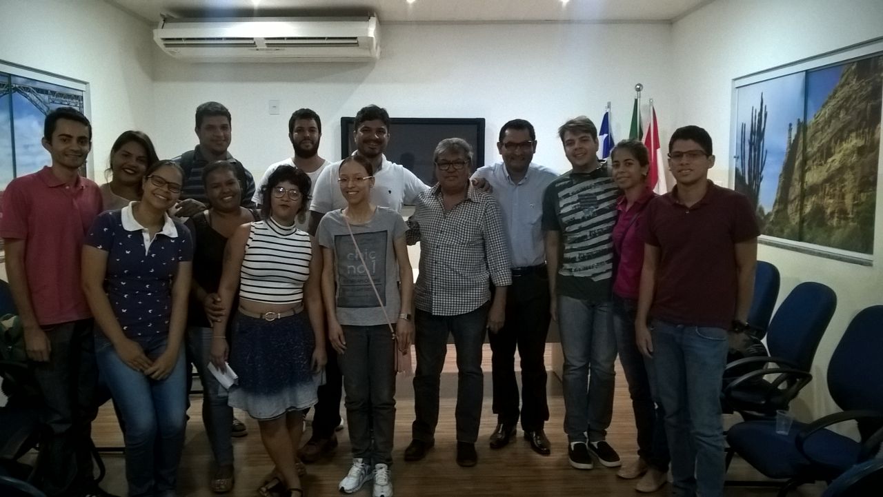 Representantes Discentes e Diretor do Campus do Sertão