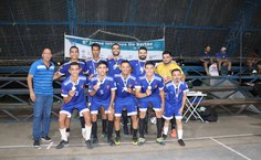 Premiação masculina do Futsal