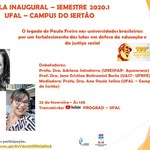 Aula Inaugural do Semestre Letivo 2020.1