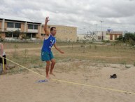 Teste de equilíbrio no slackline