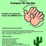 Curso de LIBRAS Básico nível – I no Campus do Sertão UFAL em Delmiro Gouveia – AL
