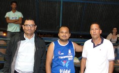 Diretor Geral do Campus (Prof. Agnaldo José), Coordenador do NAFE(o tec. Administrativo Arnon Berg) e o Coordenador Estudantil do Campus do Sertão(O tec. Administrativo Aluisio Norberto) participando da entrega da premiação.