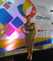 Participação da Professora Ma. Josicleide de Amorim no  III Congresso Nacional de Pesquisa e Ensino em Ciências - CONAPESC