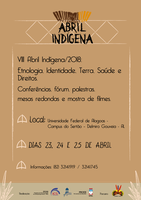 ABRIL INDÍGENA - Etnologia, identidade, terra, saúde e direitos